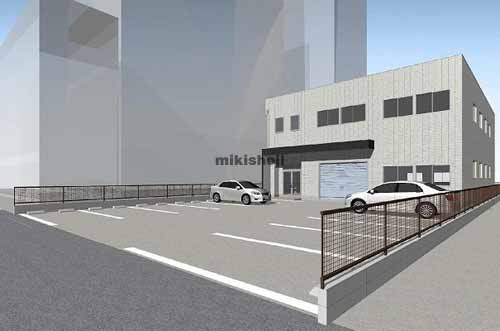 名東区一社二丁目倉庫付事務所 外観1