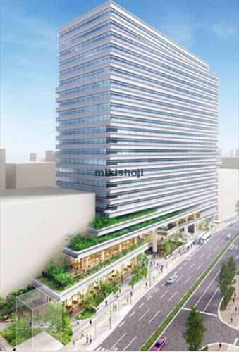 福岡天神センタービル建替計画(仮称) 外観1