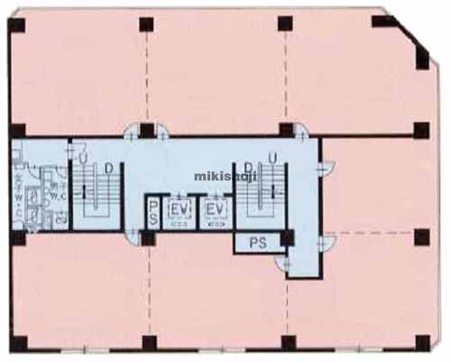 北日本南大通ビル 平面1
