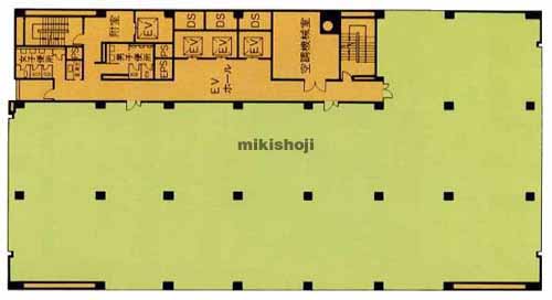 日本生命北門館ビル 平面1