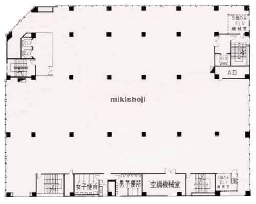 大通バスセンタービル１号館 平面1