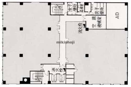 大通バスセンタービル２号館 平面1