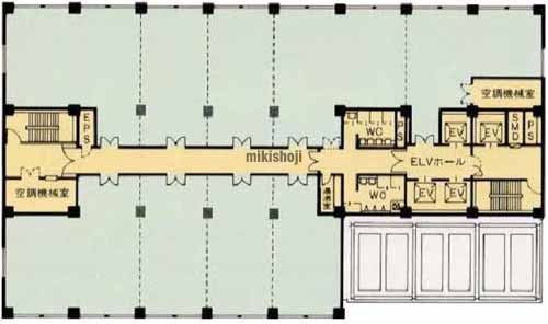 損保ジャパン札幌ビル 平面1