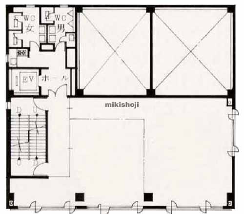 古久根ビル 平面1