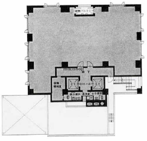 正門館ビル 平面1