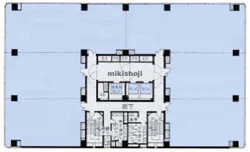 大樹生命札幌共同ビル 平面1