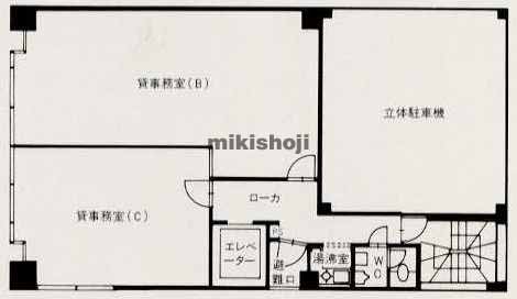 大通パークサイドビル 平面1