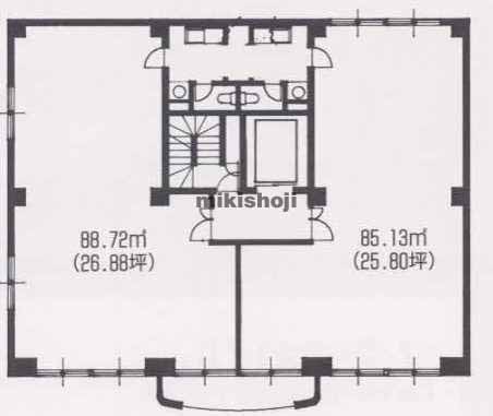 スタジオビル 平面1