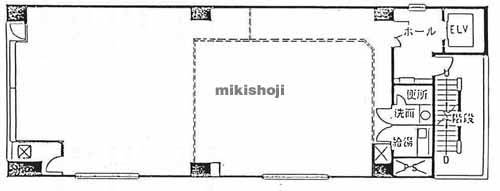 ラスコム３２ビル 平面1