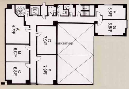 大友ビル 平面1