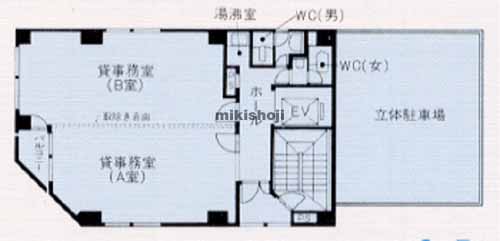 マーシャルノースビル 平面1