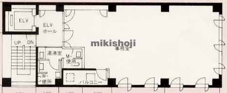 壱丁目ビル 平面1