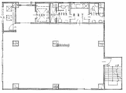 ノースシティペンシルビル 平面1