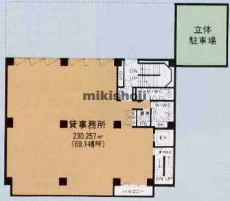 キョウエイ札幌ビル 平面1