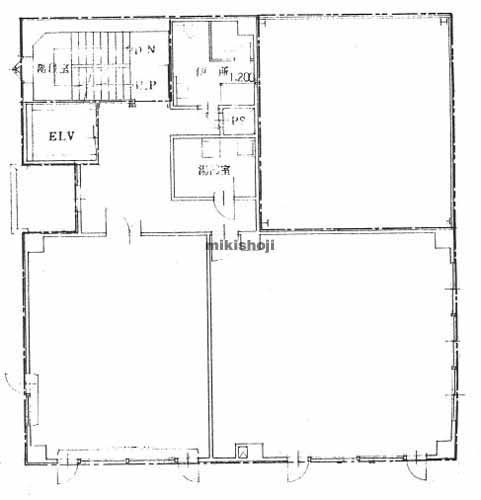 旭堂第二ビル 平面1