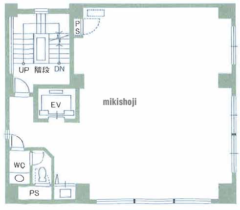藤栄ビルＷ棟 平面1