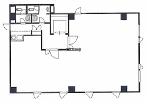北海ケミカル札幌ビル 平面1