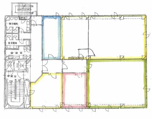 砂子ビル 平面1