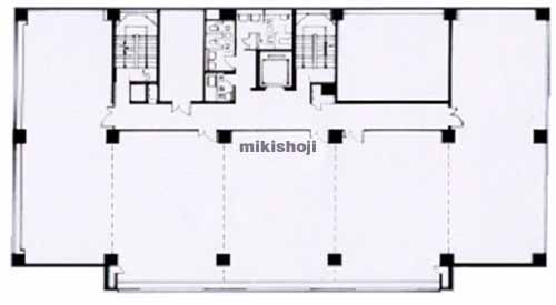 札幌白石第一生命ビルディング 平面1