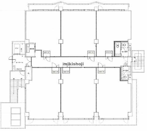 藤井ビル菊水Ⅱ 平面1