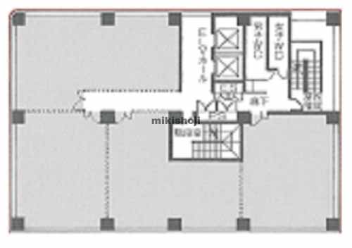 第五北海道通信ビル 平面1
