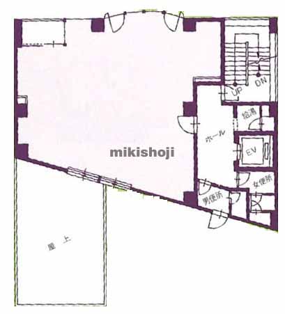 アルファ麻生ビル 平面1