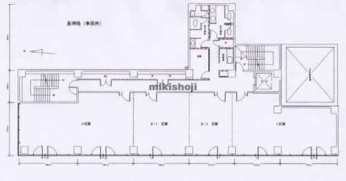 サンワードＦビル 平面1