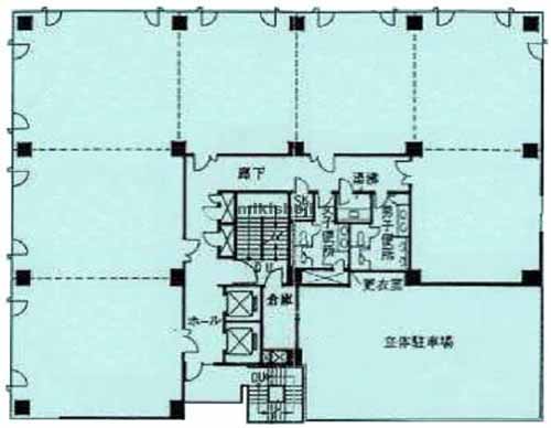 塚本ビル北１館 平面1
