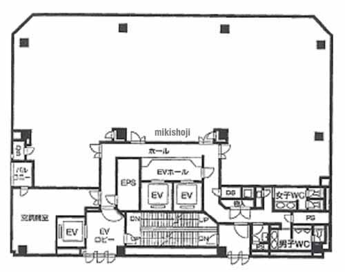 クリスタルタワー 平面1