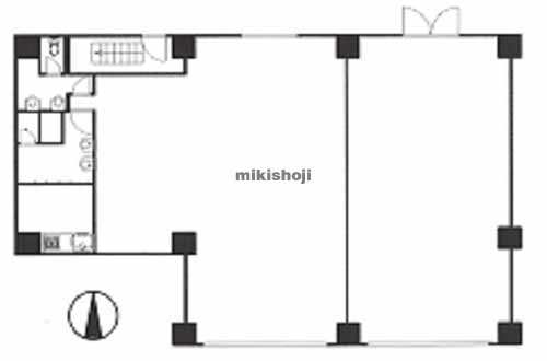 栗林幌西ビル 平面1