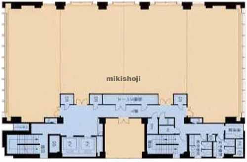 信金中央金庫ビル 平面1