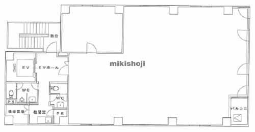 ヒカリビル 平面1