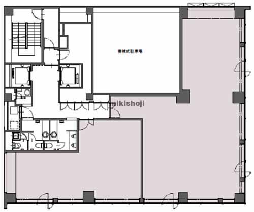 カメイ札幌駅前ビル 平面1