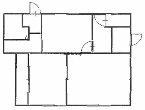 漆崎店舗 平面1