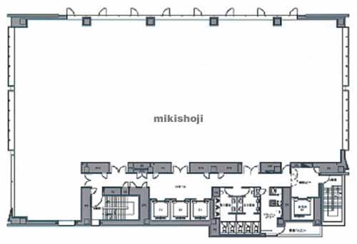 野村不動産札幌ビル 平面1
