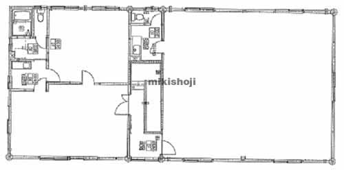 嶋田ビル 平面1