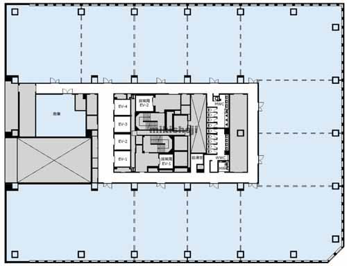 札幌ダイビル再開発プロジェクト 平面1