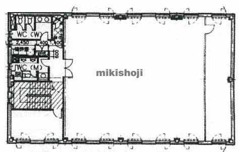 ＡＩＧ帯広ビル 平面1