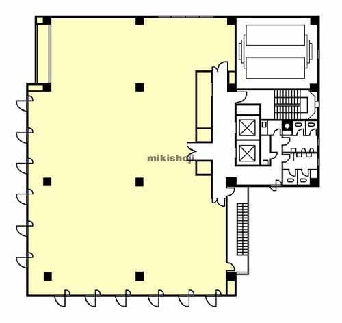 朝日生命仙台中央ビル 平面1