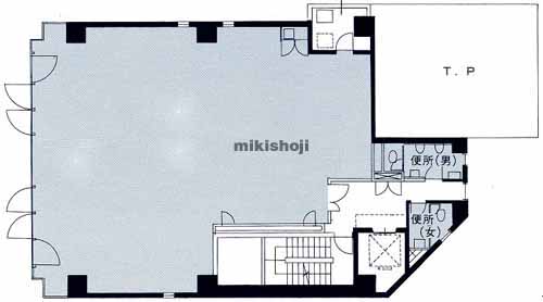 コア本町ビル 平面1