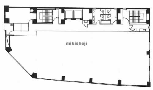 カメイ仙台中央ビル 平面1