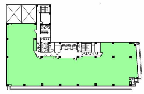 朝日生命仙台一番町ビル 平面1
