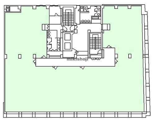 藤崎芭蕉の辻ビルディング 平面1