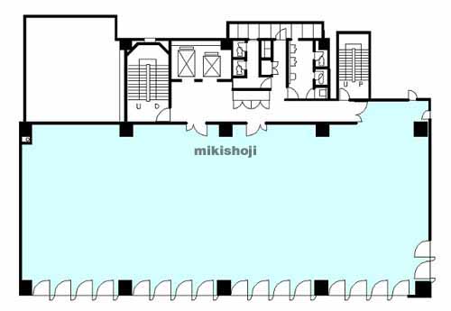 藤崎大町ビルディング 平面1