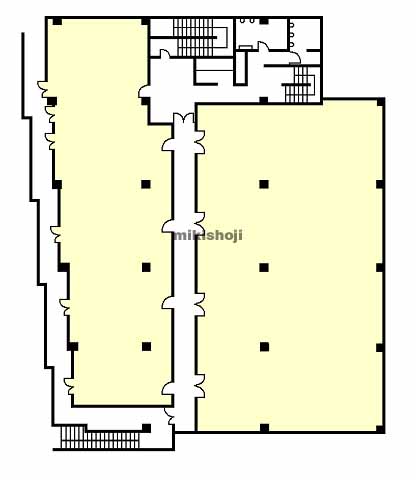 伊澤竹に雀ビル 平面1