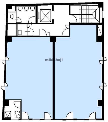 丸山ビル 平面1