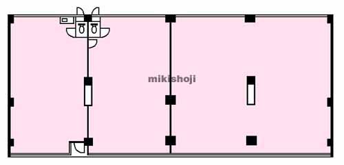 第六ショーケービル 平面1