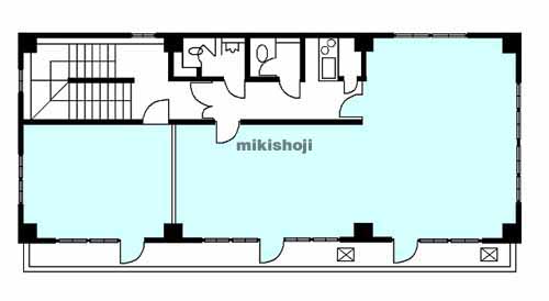 カボウ社ビル 平面1