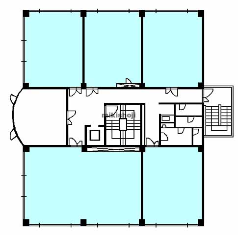 アイランドビル 平面1