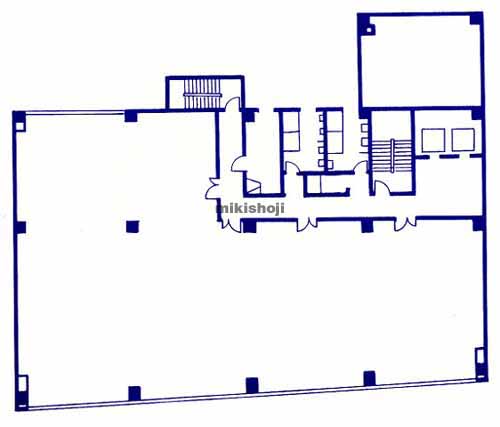 明治安田生命秋田ビル 平面1